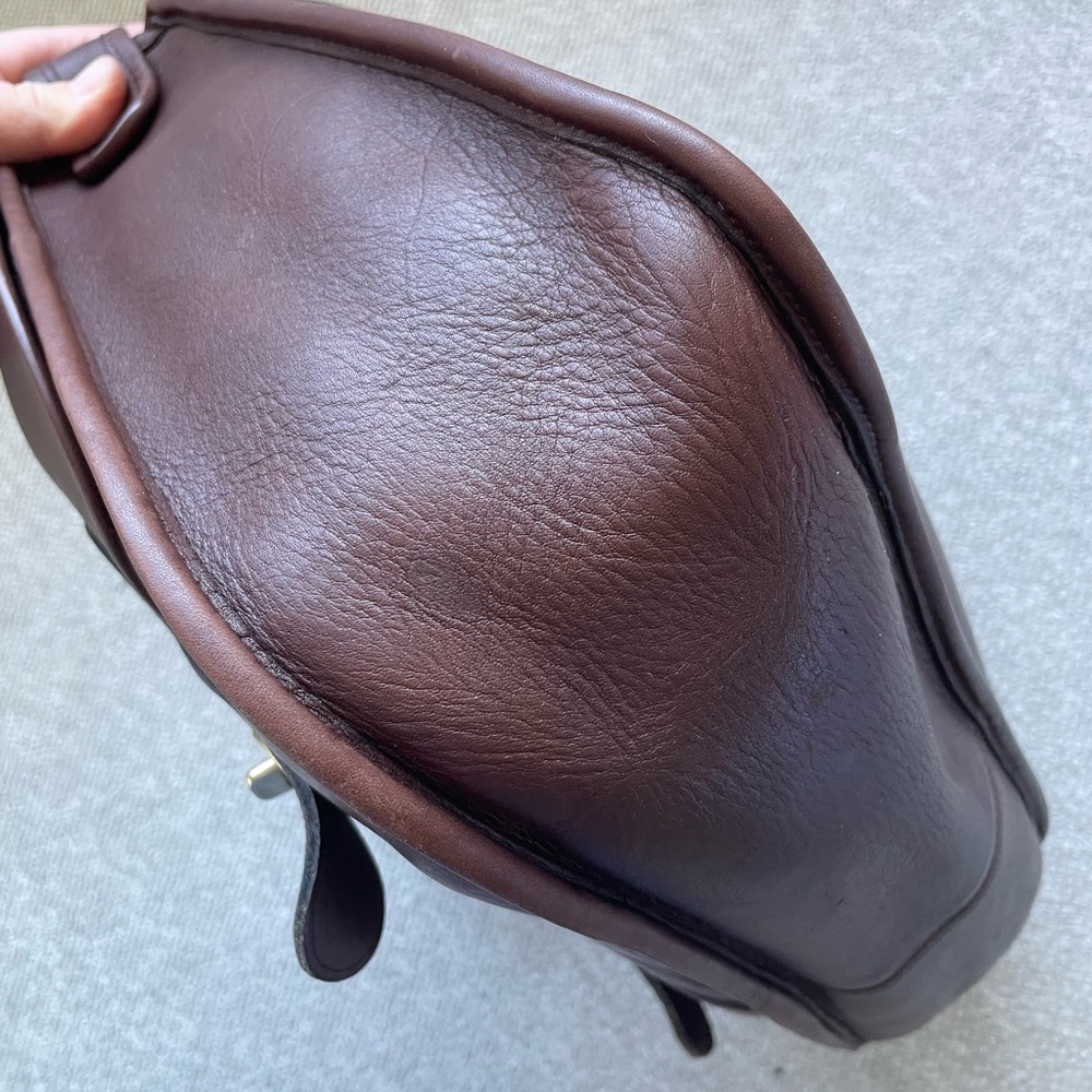 Vintage 80s Coach Musette Bag, Mocha - Picture 6 of 16